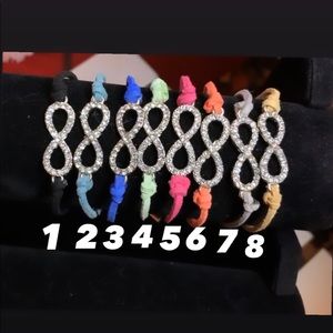 “INFINITY” anklets !✨♾